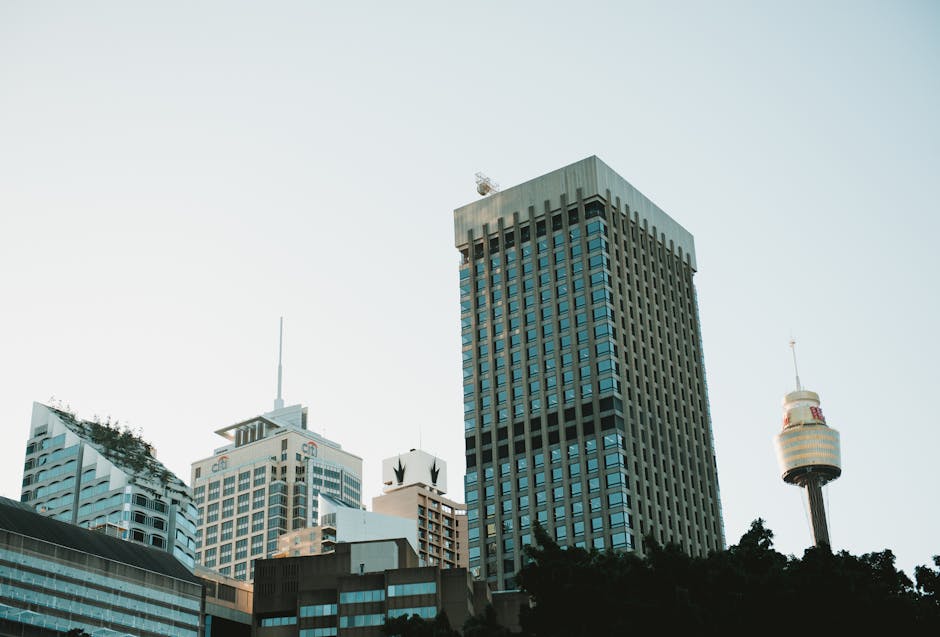 Sydney CBD office buildings—setting up a company in Australia from Hong Kong